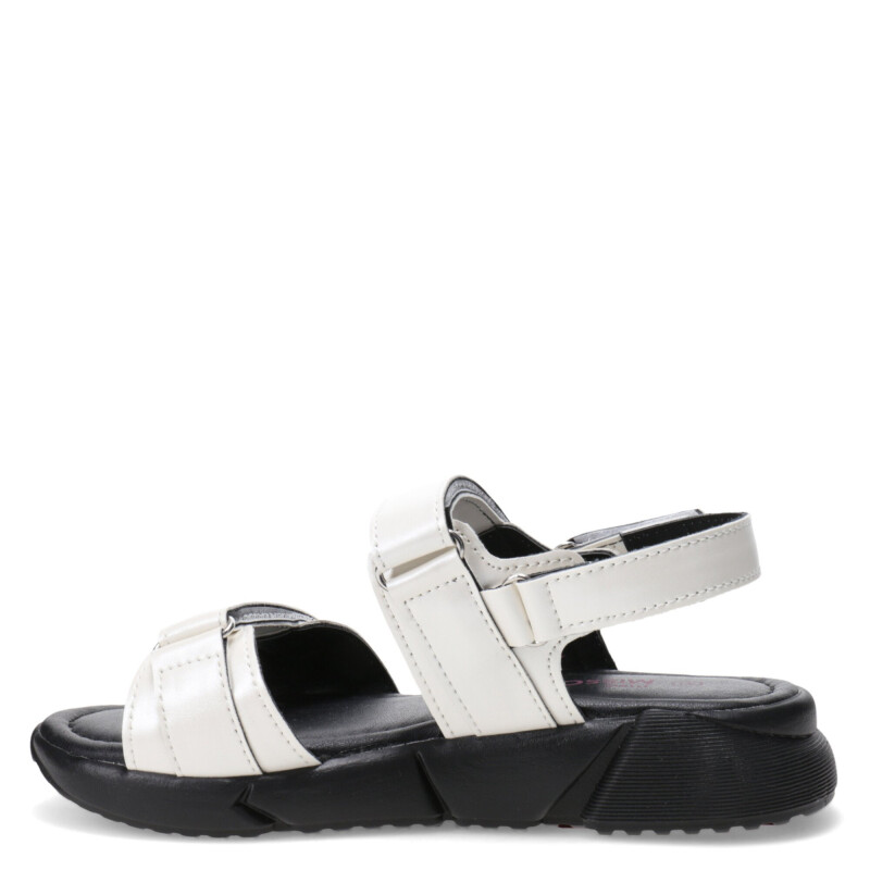 Sandalias de Niña MINI Miss Carol SEMIC con dos velcros Blanco