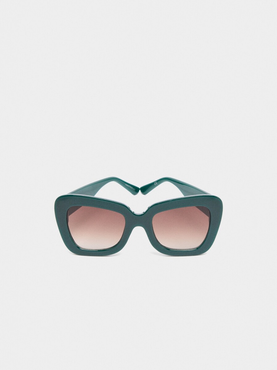 Gafas De Sol De Mariposa - verde 