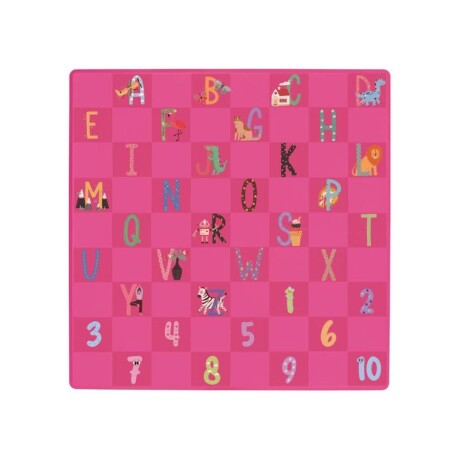 Mesa Kids Abecedario Mor Azul o Rosada Mesa Kids Abecedario Mor Azul o Rosada
