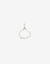 Anillos Chicos Strass Anillo Ajustable Plata 925 Y Cubic - Plateado