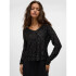 VMLEILANI NEW LS V-NECK PULLOVER REP BLACK