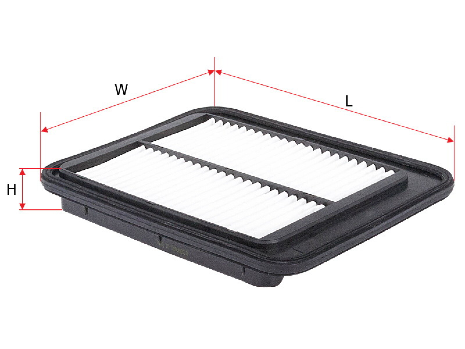 FILTRO AIRE HYUNDAI I10 1.1 2008/ 28113-0X000 NAKAMURA 