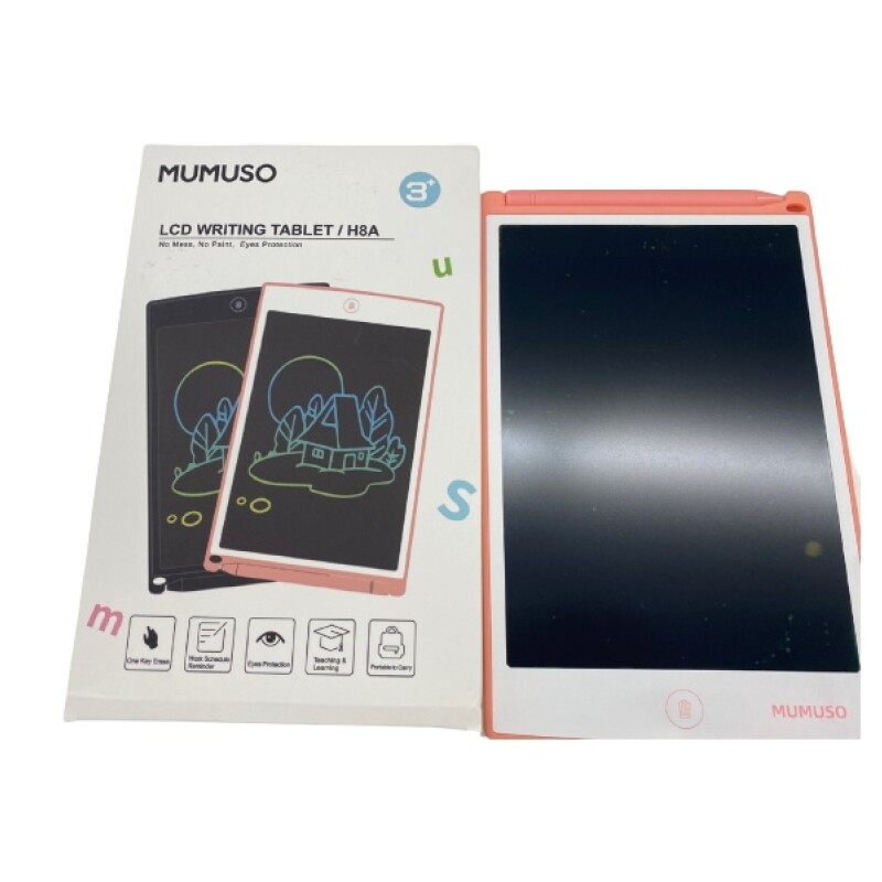 TABLETA DE ESCRITURA LCD PARA NIÑOS (H8A/ROSA) TABLETA DE ESCRITURA LCD PARA NIÑOS (H8A/ROSA)