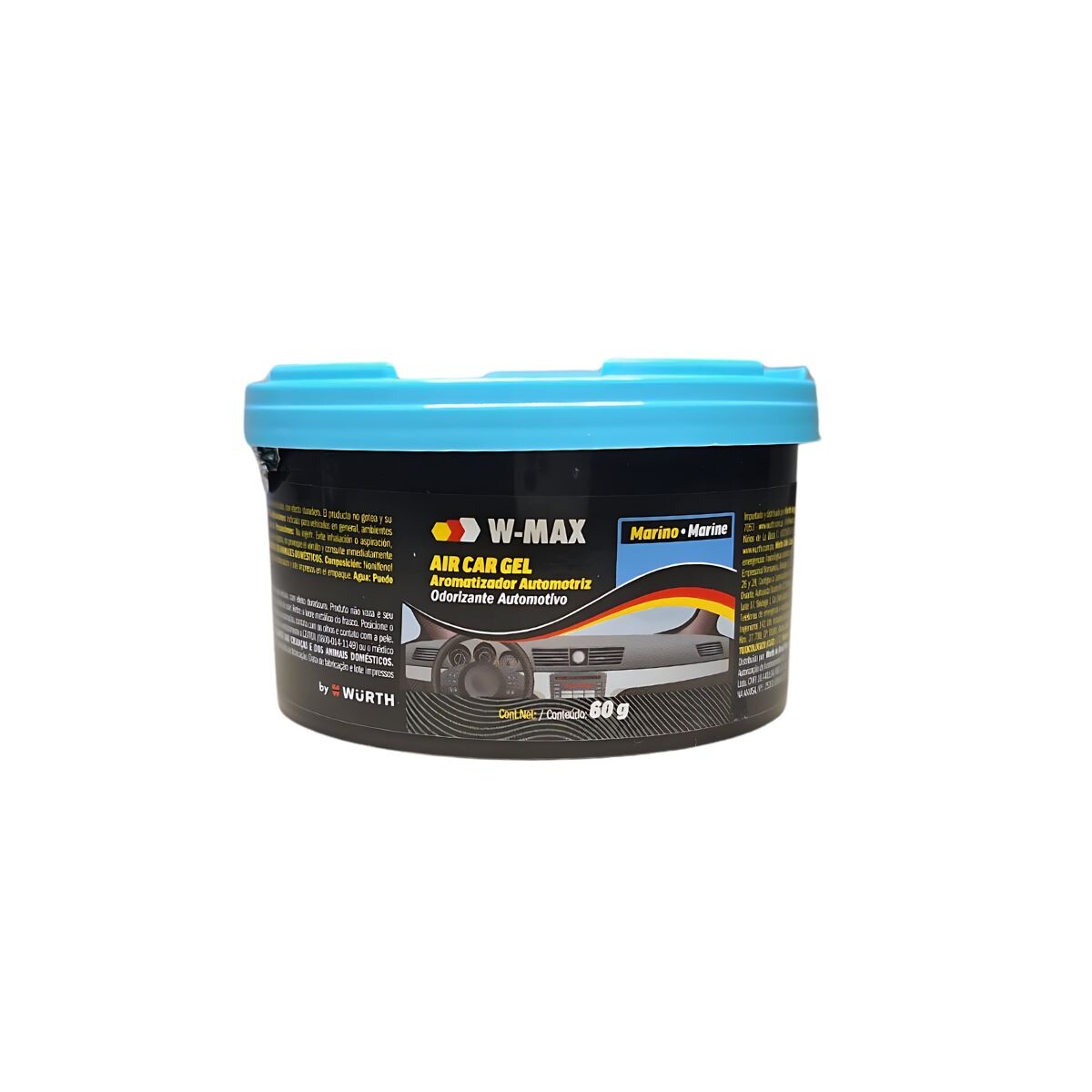 PERFUMADOR DE AUTO GEL FRESH WMAX MARIN 