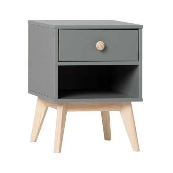 MESA DE LUZ 1 CAJON - CENIZA MESA DE LUZ 1 CAJON - CENIZA