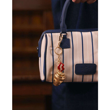 Llavero Y Charm De Café ''girly Coffee Era'' Dorado