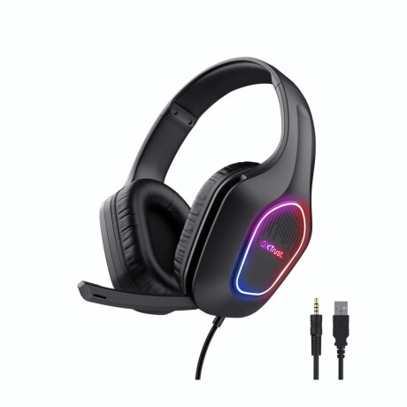 Auriculares Gaming TRUST GXT416 Zirox LED Para PC Y Consola Auriculares Gaming TRUST GXT416 Zirox LED Para PC Y Consola