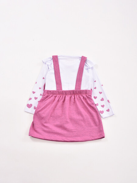 CONJUNTO JUMPER + BLUSA MARTI FUCSIA