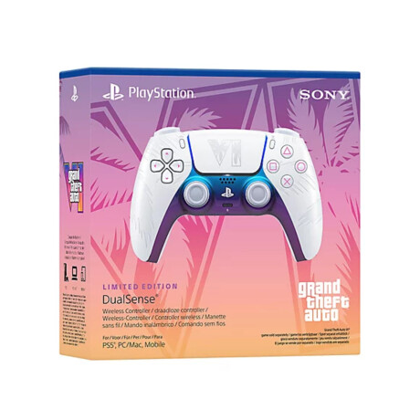 PREVENTA Joystick Inalám Sony PlayStation 5 PS5 GTA VI White PREVENTA Joystick Inalám Sony PlayStation 5 PS5 GTA VI White
