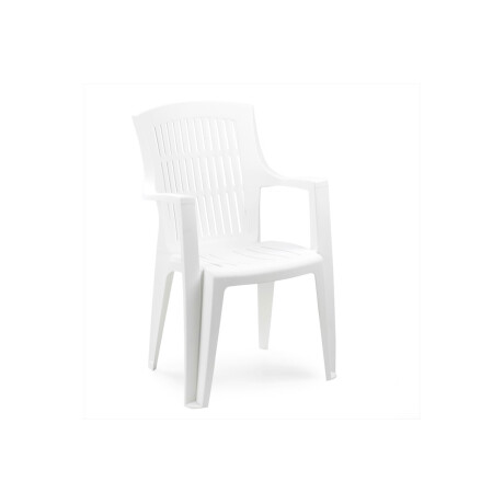 Silla Blanca Con Apoya Brazos Arpa Mor Silla Blanca Con Apoya Brazos Arpa Mor