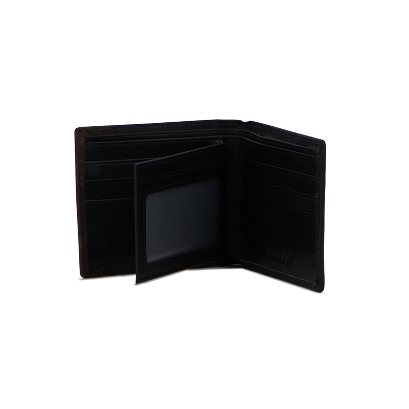 Starsax Billetera Hombre Negro-marron