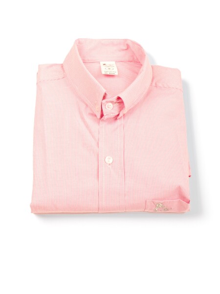 Camisa Caballero rosa a rayas