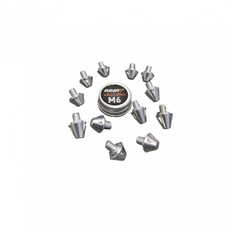 TAPONES ALUMINIO PACK X12 M6 Silver