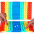 Kit Juego Dados Pop It + Cartuchera Escuela Infantil Color Variante Negro
