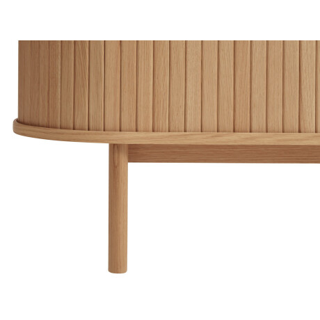 Aparador Lyngvig 120Cm 2 Puertas Persiana Roble Natural