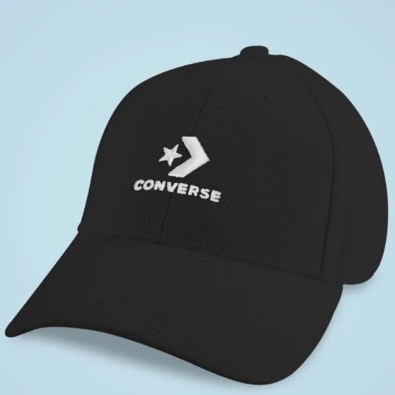 Gorro Converse Lock Up Negro - Blanco