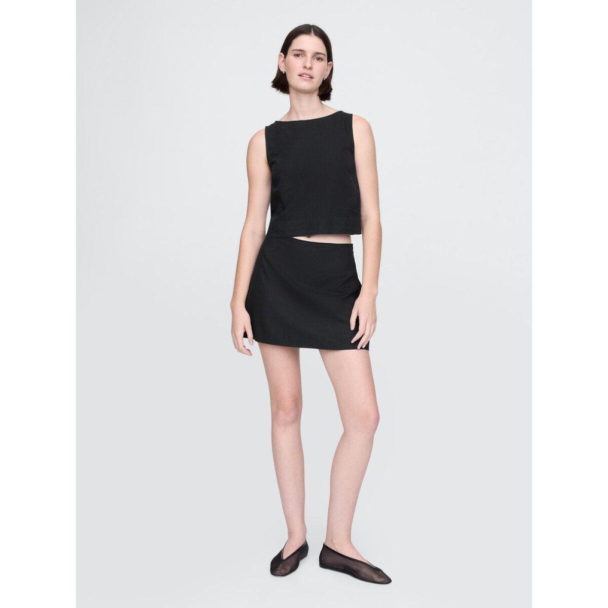 MINI SKORT - BLACK 