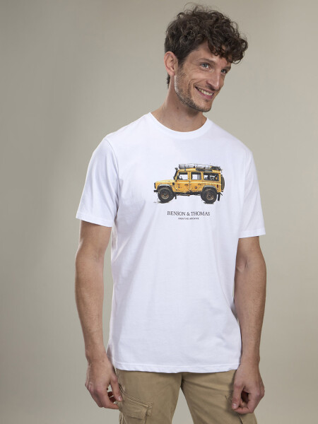 T-SHIRT TRUCK BLANCO