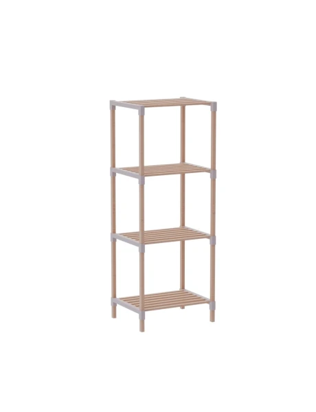 ESTANTERIA 4 NIVELES 116X38X30CM MADERA ESTANTERIA 4 NIVELES 116X38X30CM MADERA