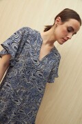 VESTIDO JILL PRINTED Indigo