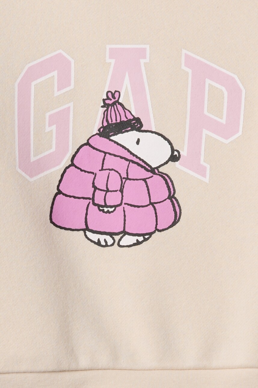 Buzo Deportivo Logo Gap Toddler Niña Sp Snoopy Puffer