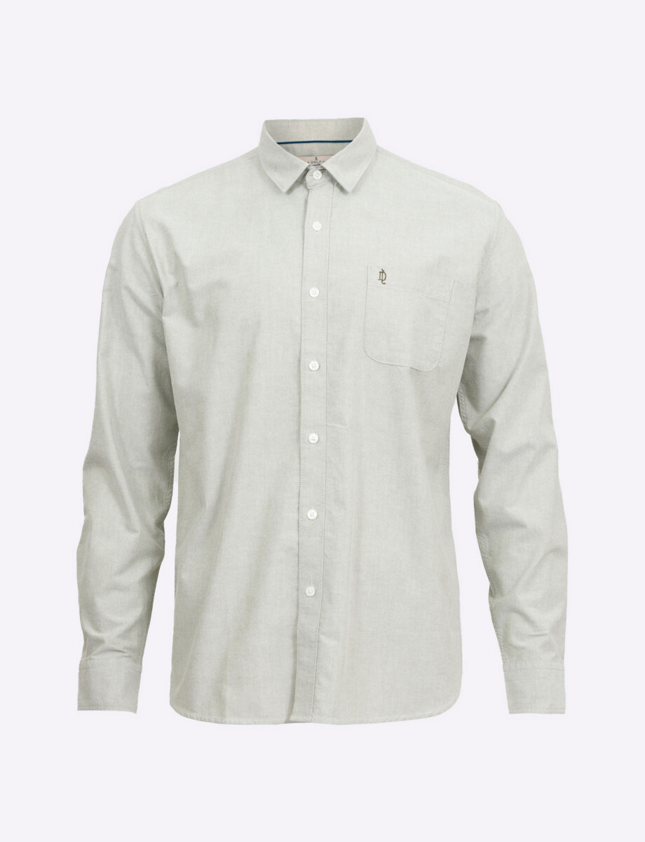 Camisa oxford verde