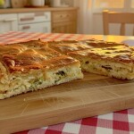 Tarta de Puerros Tarta Entera