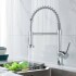 Grifo Canilla Monocomando Flexible Extensible Cocina Mesa Color Variante Plateado