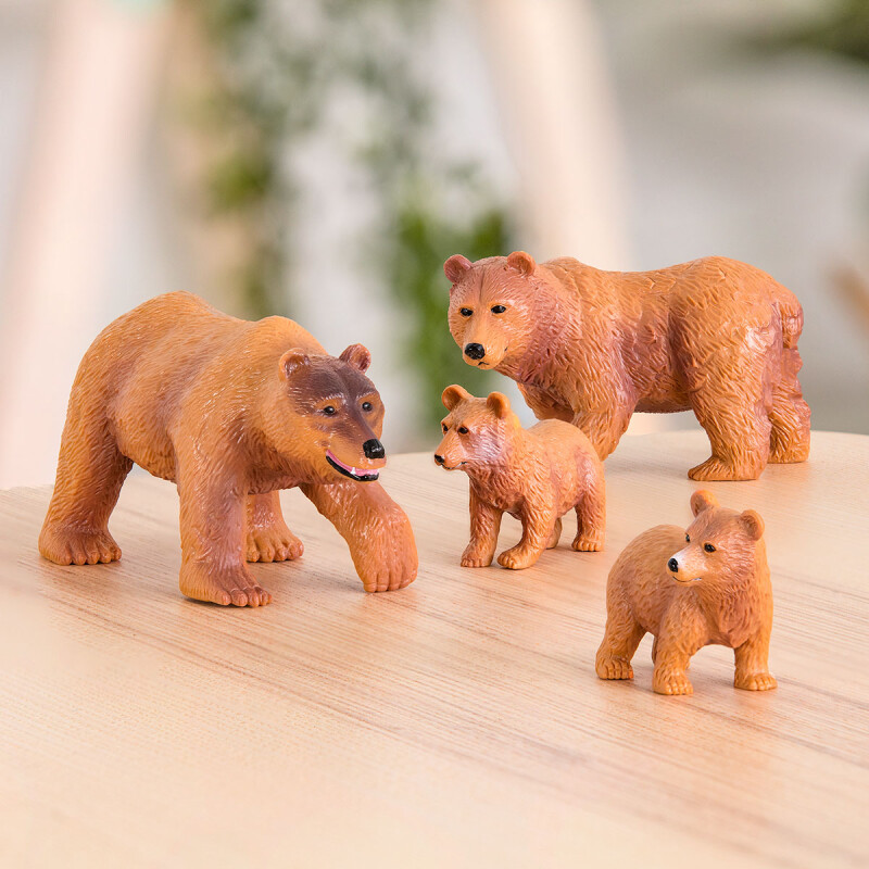 Familia de osos pardos Terra by Battat Familia de osos pardos Terra by Battat