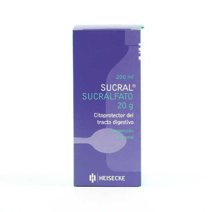 SUCRAL SUSP. FRASCO X 200 ML. única