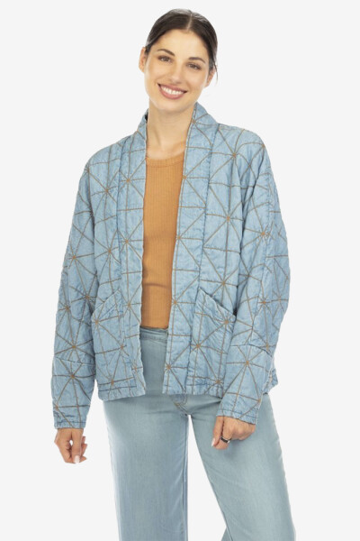CHAQUETA DENIM Azul