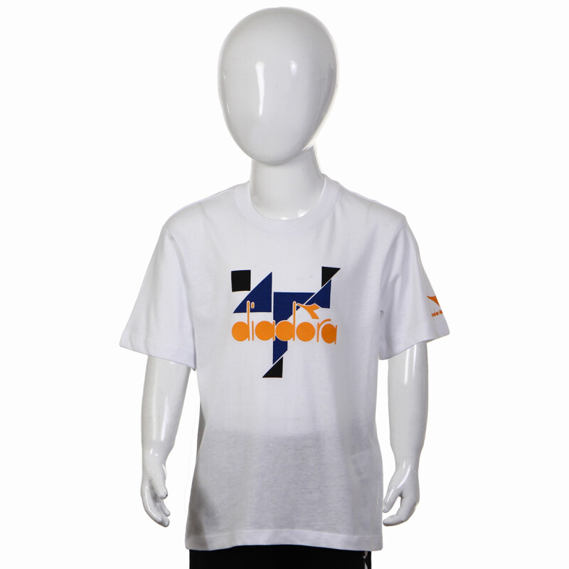 Diadora Junior Boy.T-SHIRT SS TWISTER Blanco