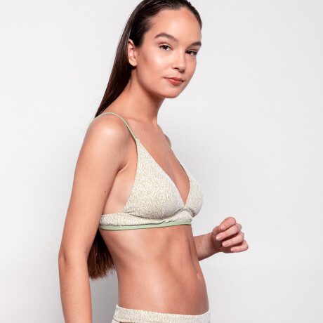 BOTTOM WAISTBAND JACQUARD Verde Oliva
