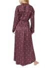 PAJAMA PARTY HOLIDAY ROBE Bordo