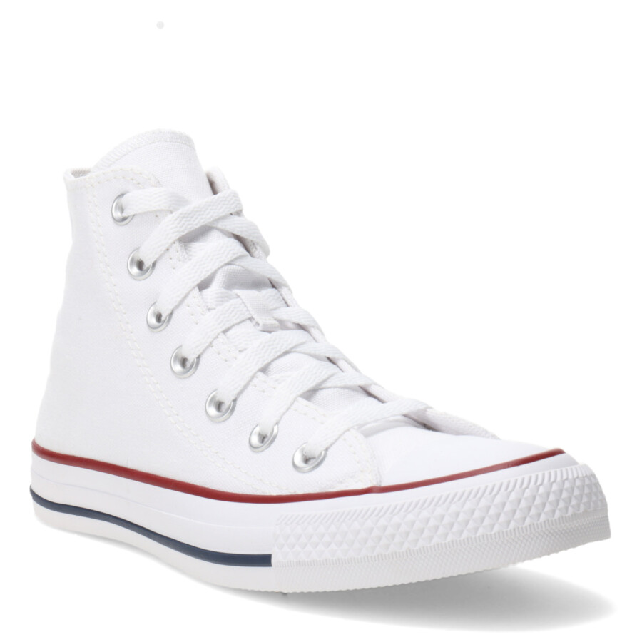 Championes Unisex Converse - All Star Chuck Taylor Blanco - Rojo - Azul