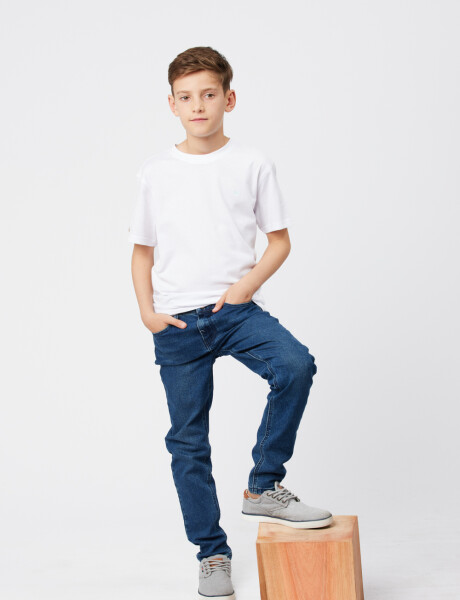 PANTALÓN DE JEAN Azul oscuro