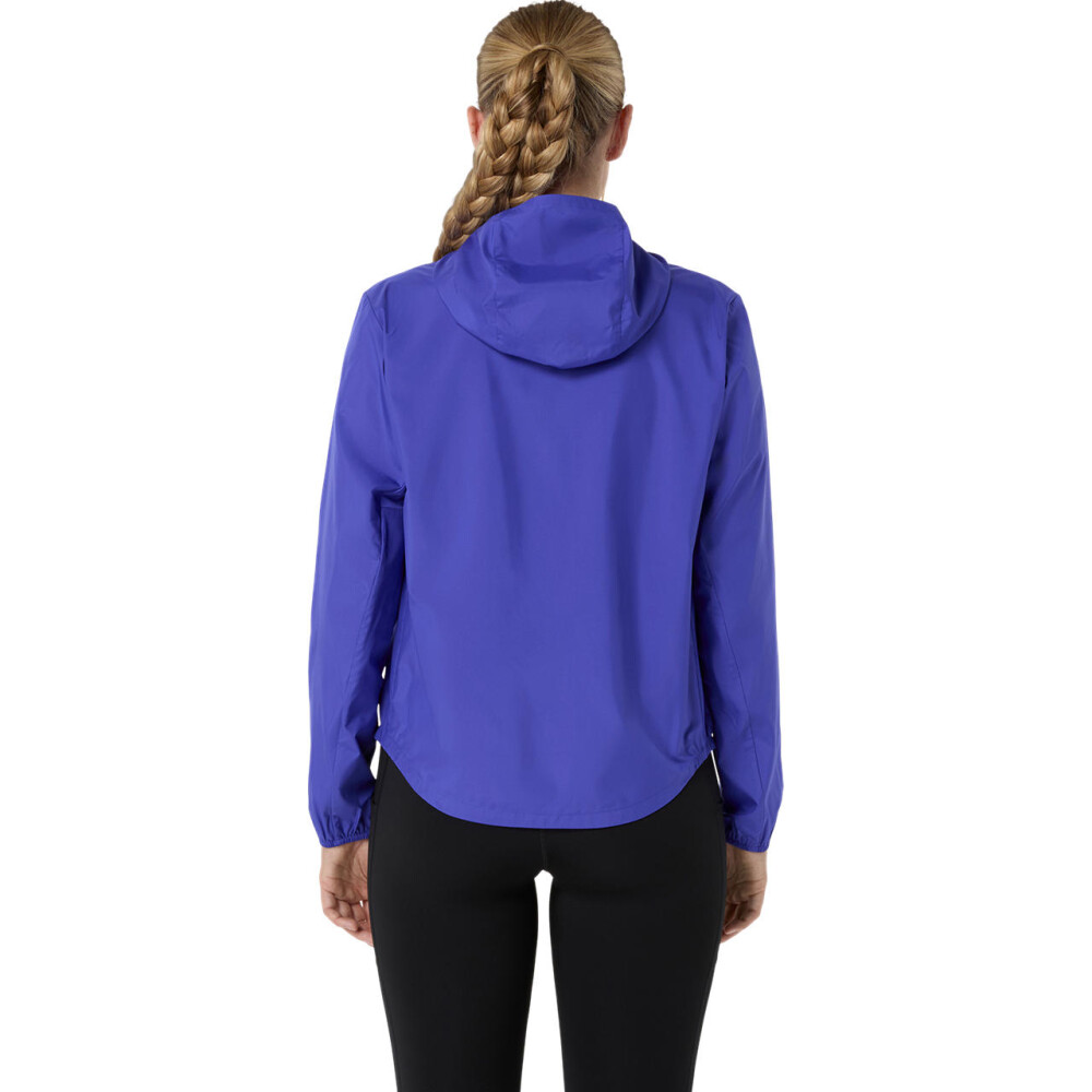 Casaca Running Silver Mujer Cobalt Burst