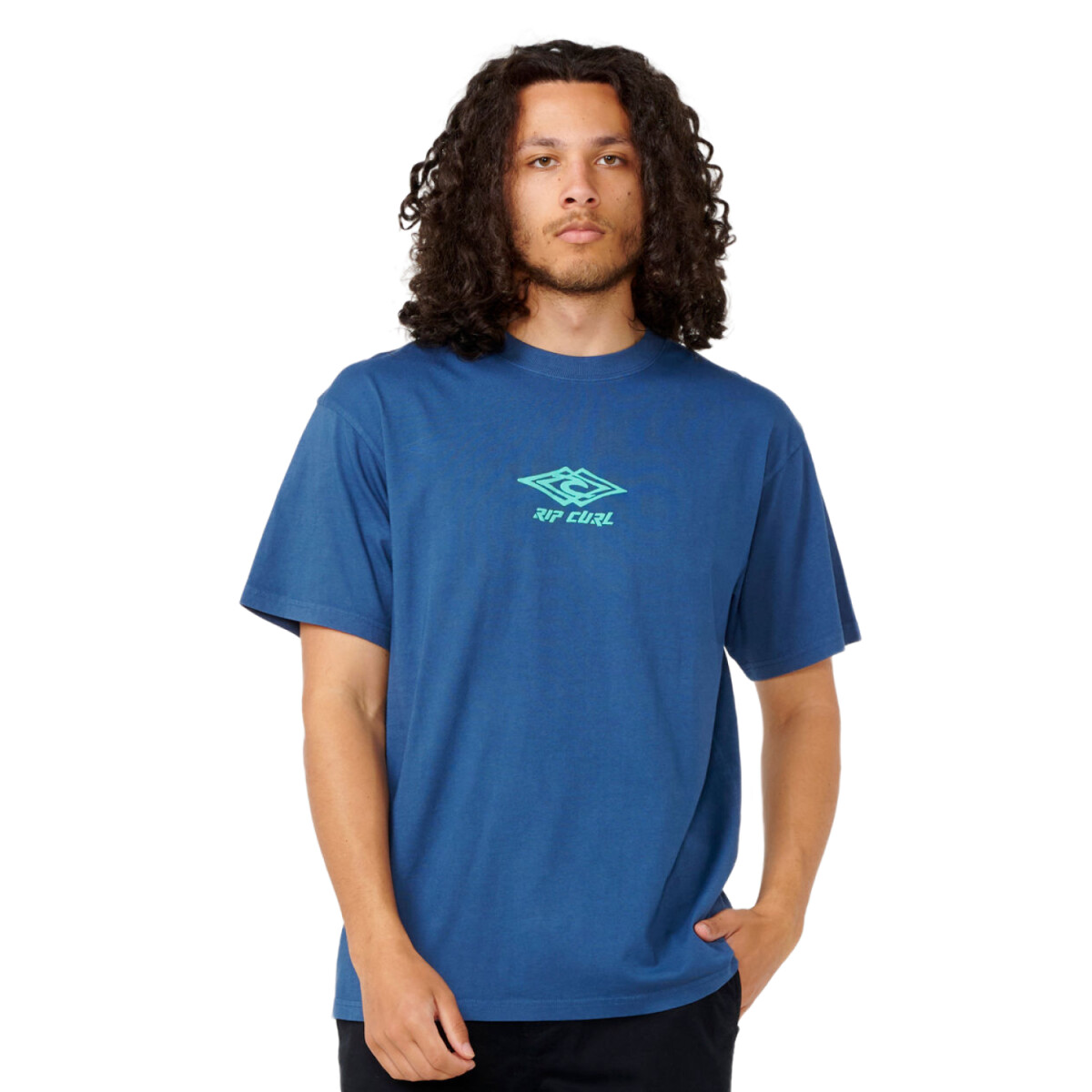 Remera Rip Curl Douple Ups Tee - Azul 