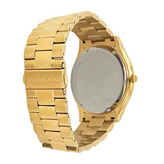 Reloj Michael Kors Slim Runway Acero Oro MK8621 0
