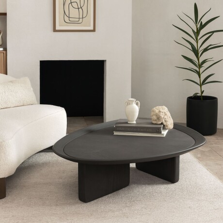 MESA DE CENTRO PEANUT NEGRO - UNICO