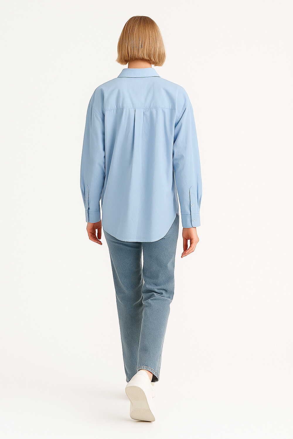 Camisa Tunnis Celeste