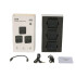 Micrófono Inalambrico Doble Solapero Para Iphone MICROFONO SOLAPERO IPHONE DW215 INALAMB