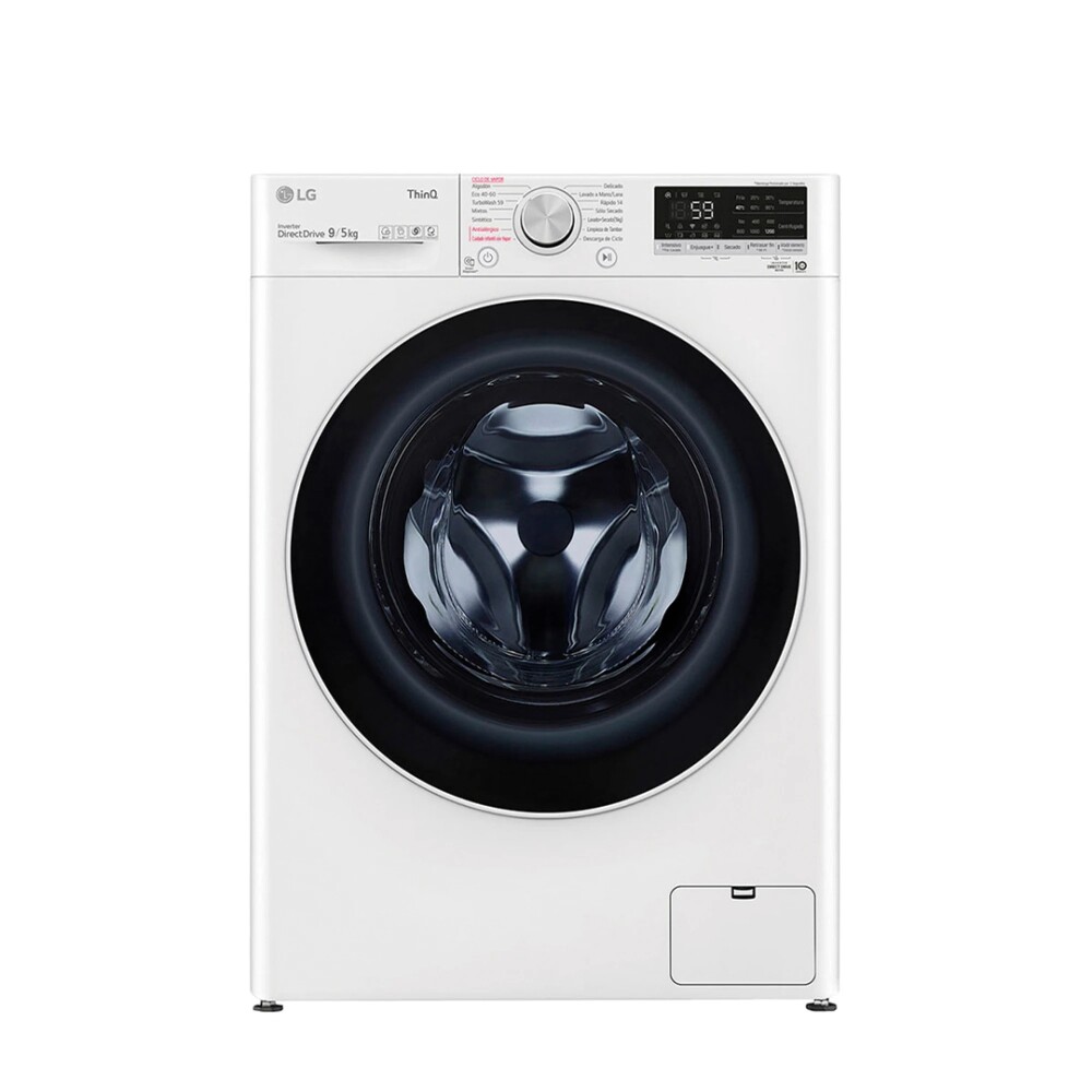 Lavasecarropas frontal inverter LG - 9Kg WD9WVC4S6 Lavasecarropas frontal inverter LG - 9Kg WD9WVC4S6