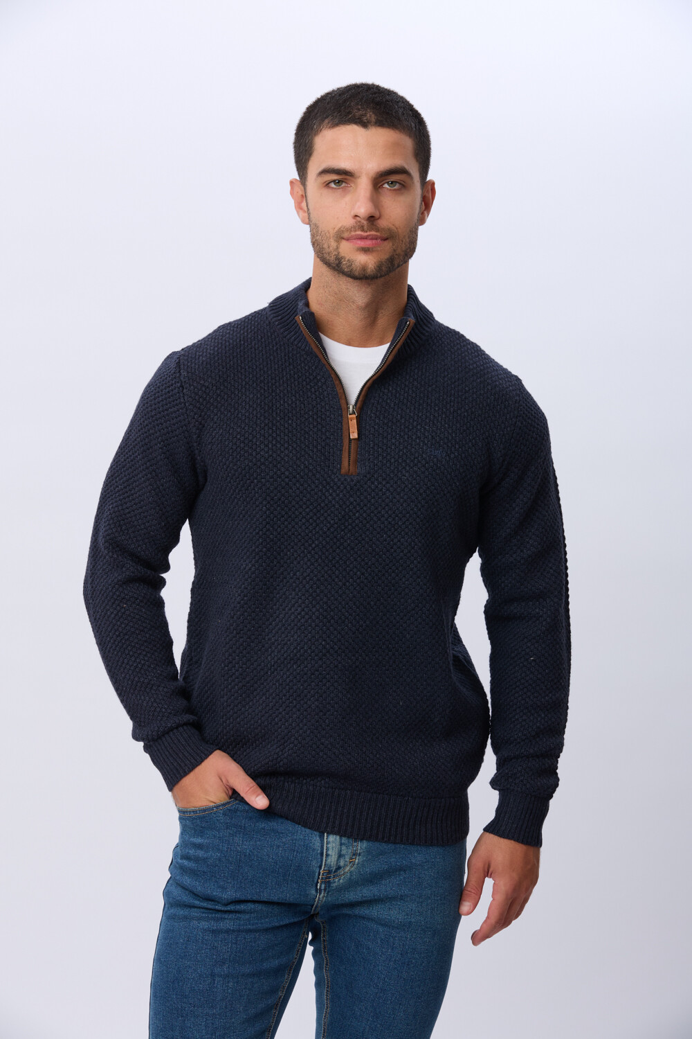 BUZO TEJIDO DE ABRIGO Azul