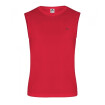 Musculosa adulto lisa rojo