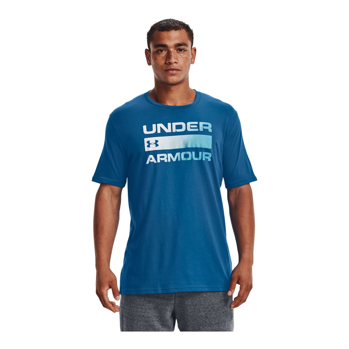 Remera Under Armour Team Issue Wordma - AZUL 