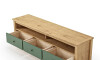 Rack TV 3 Cajones Madera Natural - Mari Verde