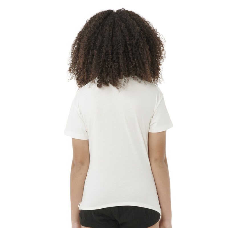 Remera Rip Curl Aloha Hotel Relaxed Tee Niña - Blanco Remera Rip Curl Aloha Hotel Relaxed Tee Niña - Blanco