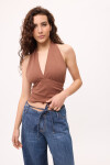 Top Tan Marron