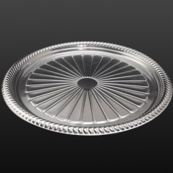 BANDEJA PLATEADA REDONDA 22.5 CM. PLATA